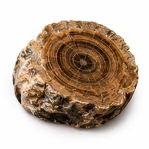 Petrified Wood Slice Display Piece - main product image