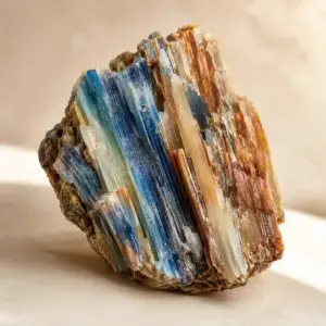 Polychrome Kyanite Gemstone Display Piece - main product image